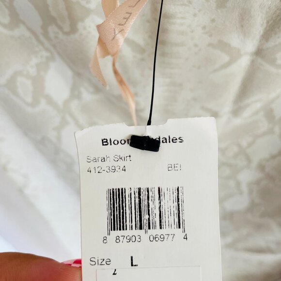 Bailey 44 Sarah Skirt - Leather Snake Print Pencil Skirt, Size L, NWT - Picture 9 of 11